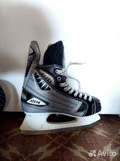 Коньки хоккейные 41 размера atemi pro-x