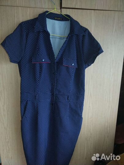 Платье в горошек