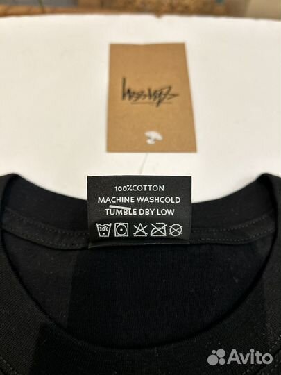 Футболка stussy черная