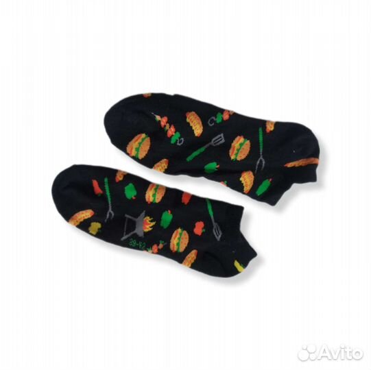 Носки женские с принтом 