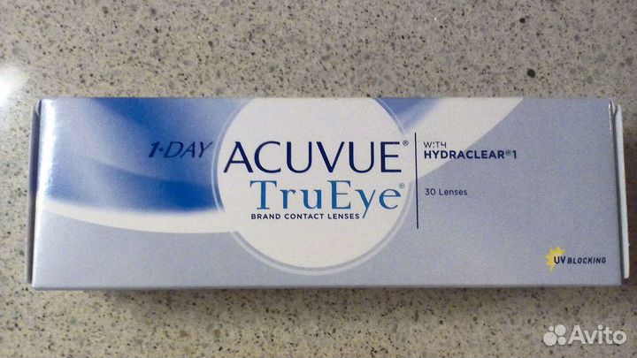 Линзы контактные однодневные