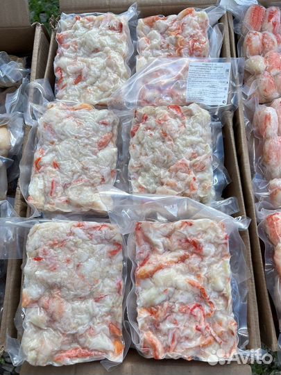 Салатное мясо краба Стригуна