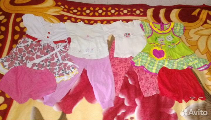 Одежда для девочки на1,6-2года