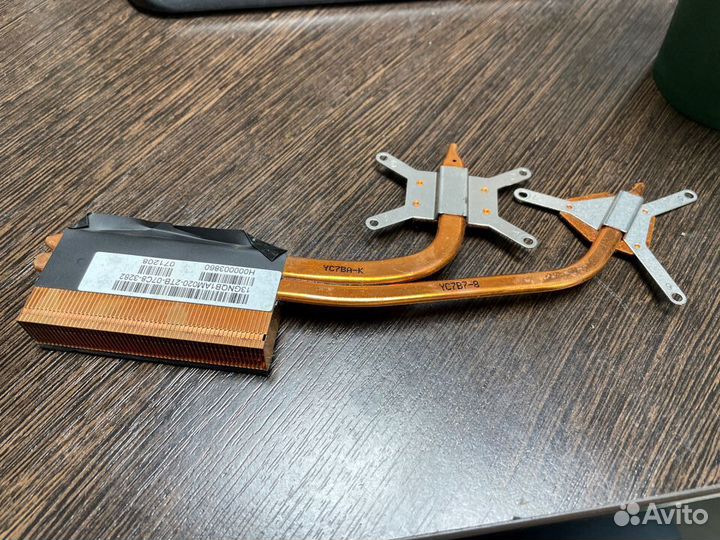 Радиатор, охлаждение ноутбука Toshiba L40, L45