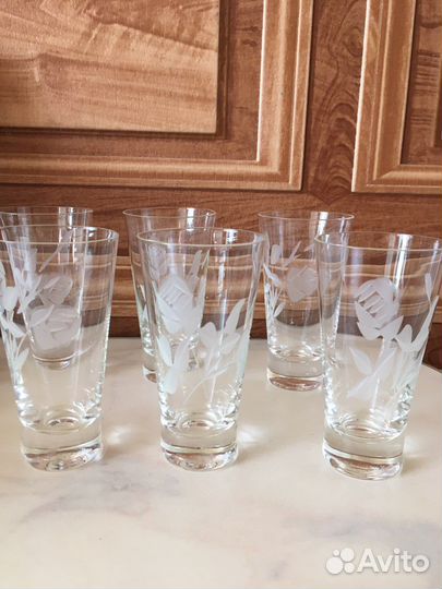 Фужеры стопки стаканы