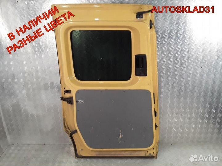 Дверь сдвижная левая со стеклом Volkswagen Caddy 3