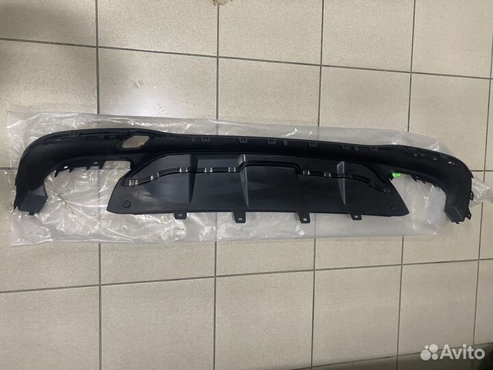 Спойлер бампера Mercedes W166 заднего