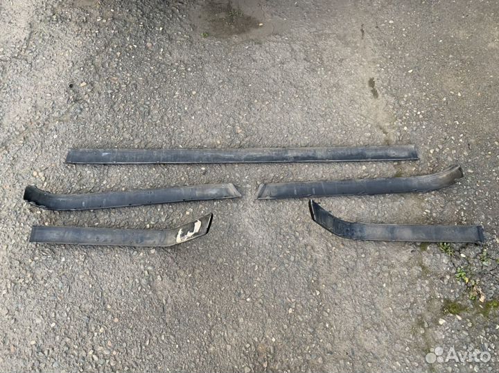 Молдинги бамперов bmw e34