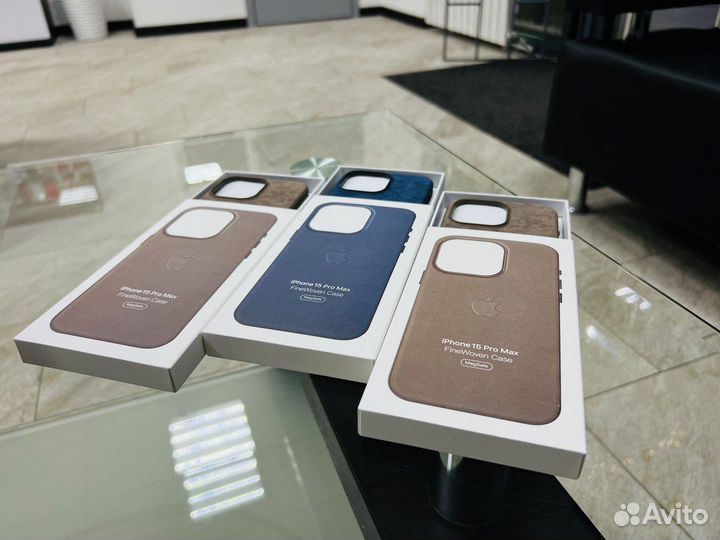 Чехол Magsafe iPhone 15 Pro FineWoven Новые