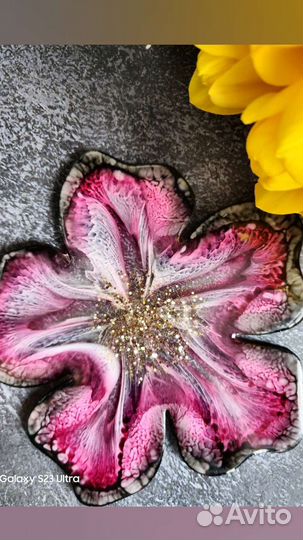 Конфетница из эпоксидной смолы, размер 1717 см