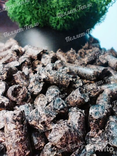 Пеллеты из лузги подсолнечника