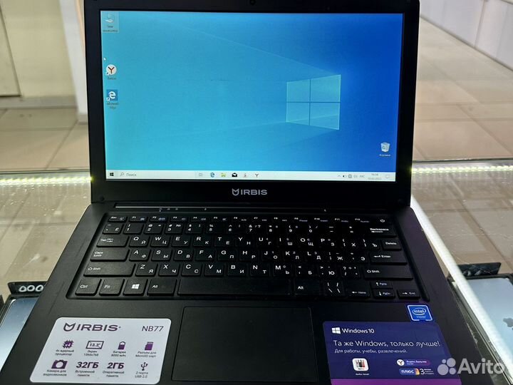 Irbis NB77 2/32gb windows 10