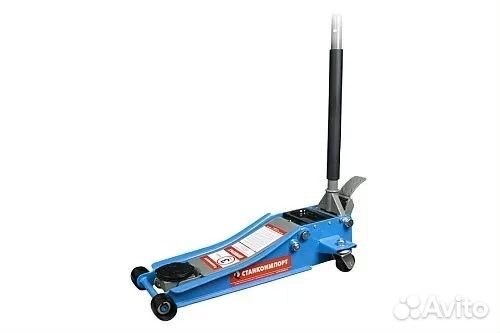 Домкрат подкатной низкопрофильный 3т. с педалью