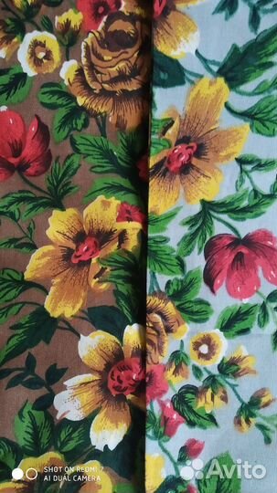 Ткань на шторы СССР