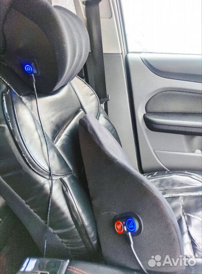 Массажер для шеи и спины в машину ортопедический