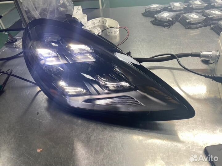 Светодиодные фары Porsche Panamera 970, 2009 - 201