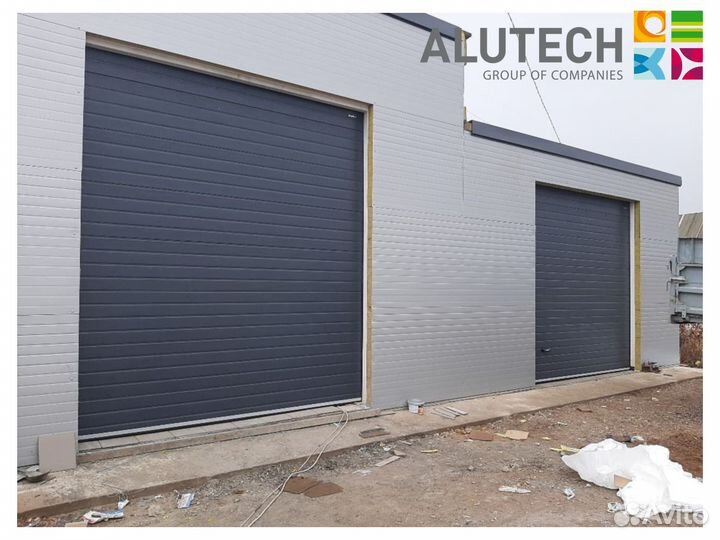 Ворота гаражные alutech
