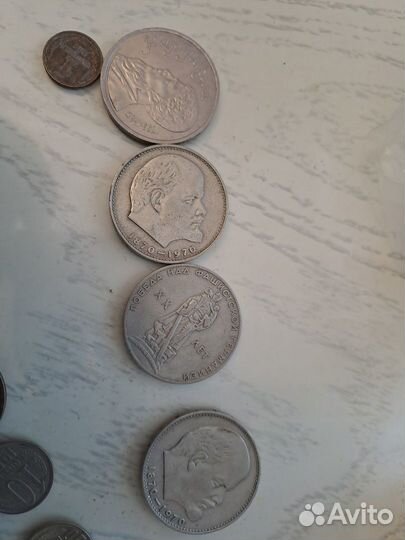Советские монеты СССР и 1992г,1993г