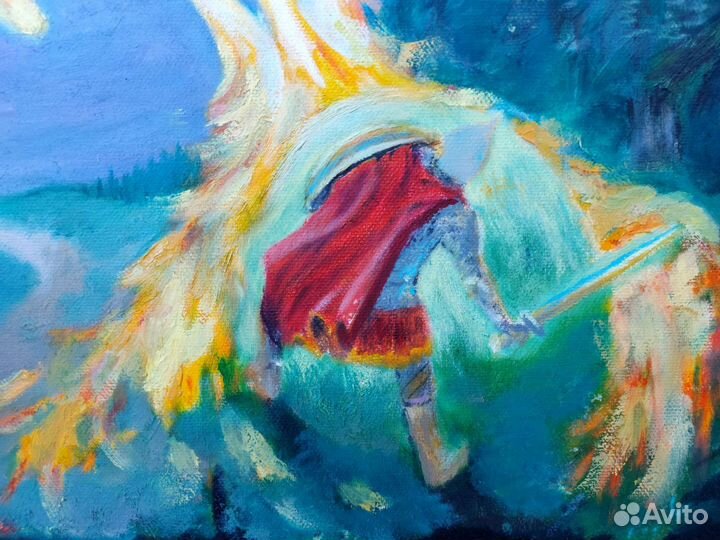 Картина маслом на холсте