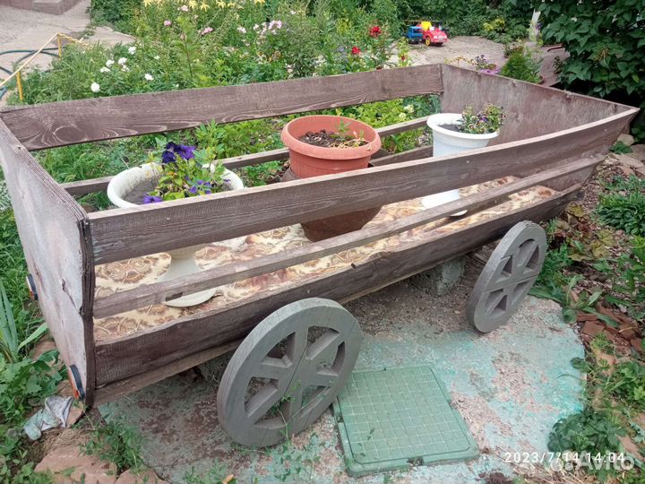 Декоративная телега