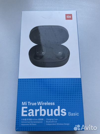 Беспроводные наушники с микрофоном Xiaomi Earbuds