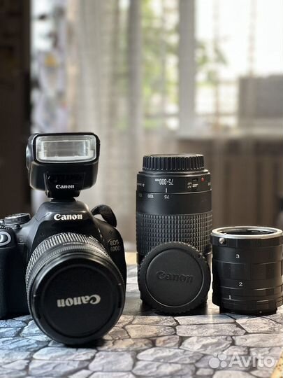 Зеркальный фотоаппарат canon 600d
