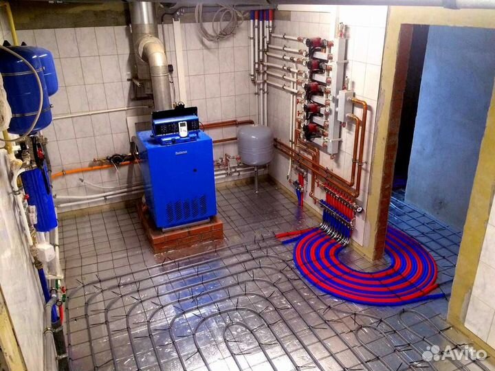 Отопление, водоснабжение, теплый пол