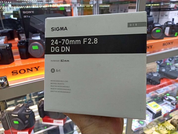 Sigma AF 24-70mm f/2.8 DG DN Art Sony E новый