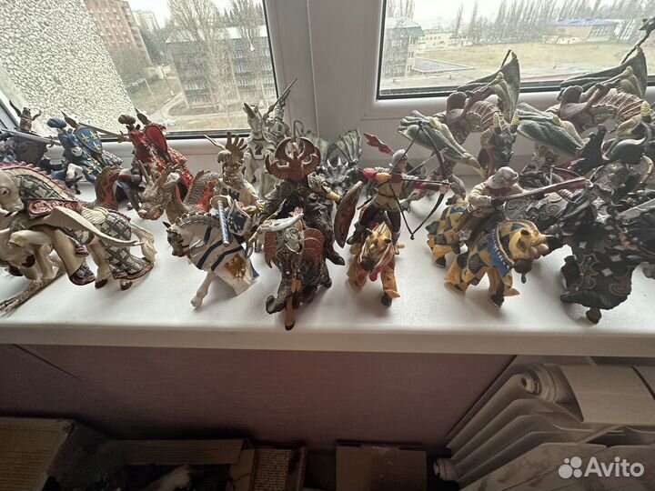 Фигурки schleich, фигурки papo