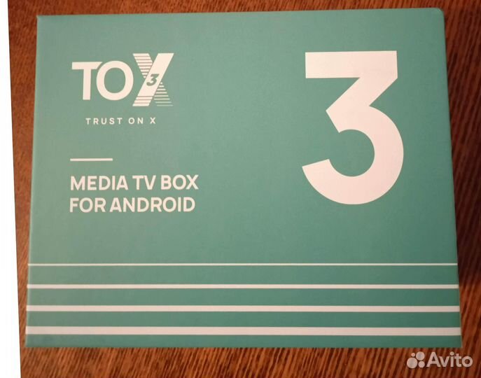 Тв приставка TOX3 4/32Гб, новая, с настройками