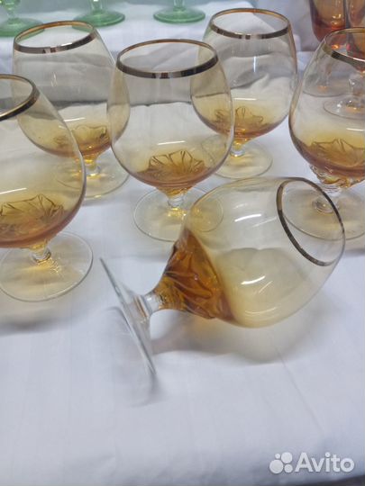 Фужеры бокалы рюмки.редкие СССР