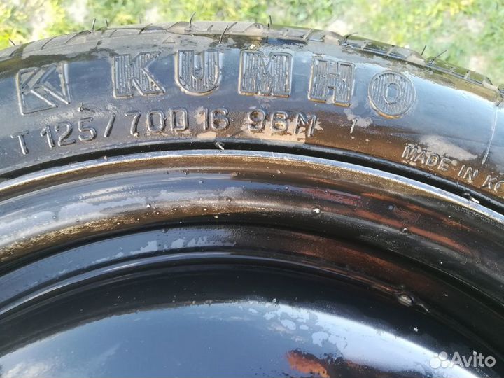 Запасное колесо докатка