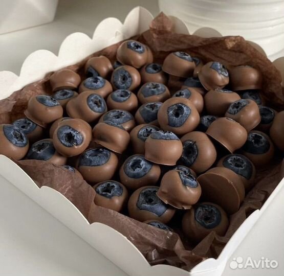 Голубика в шоколаде