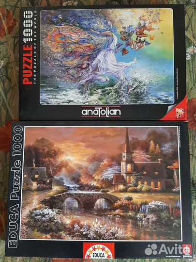 Пазлы 500, 1000 и 2000 деталей