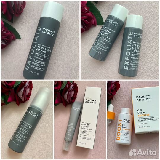 Маски для лица Caudalie,REN, Paula's choice