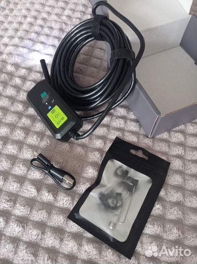WiFi Эндоскоп промышленный 5м с 2мя камерами