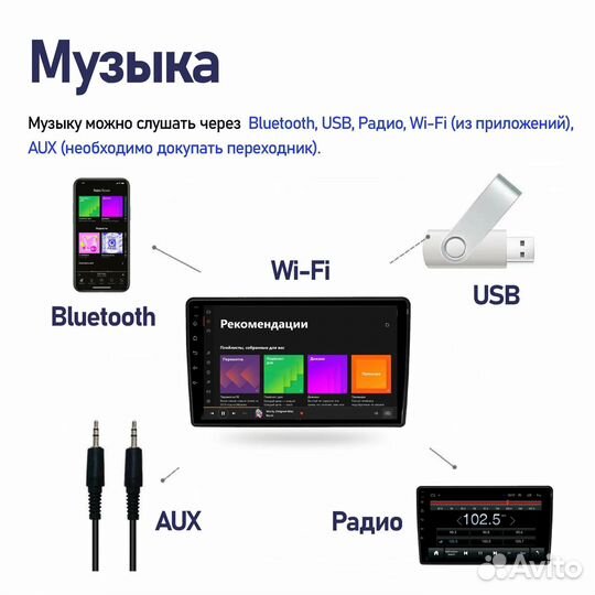 Магнитола Android Hyundai Elantra 3 (2003-2010)