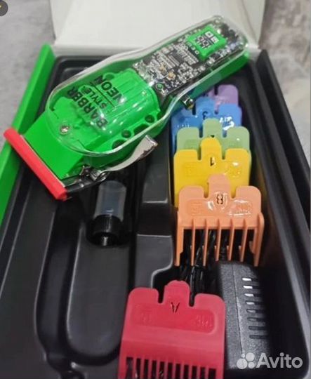 Машинка для стрижки волос Dewal neon green
