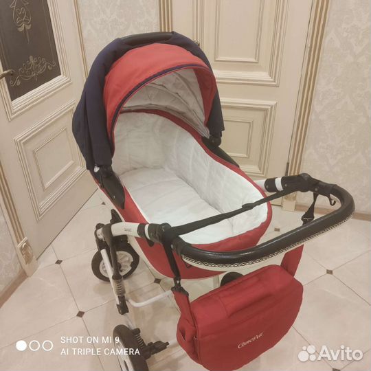 Детская коляска 2 в 1 +в подарок одеяло
