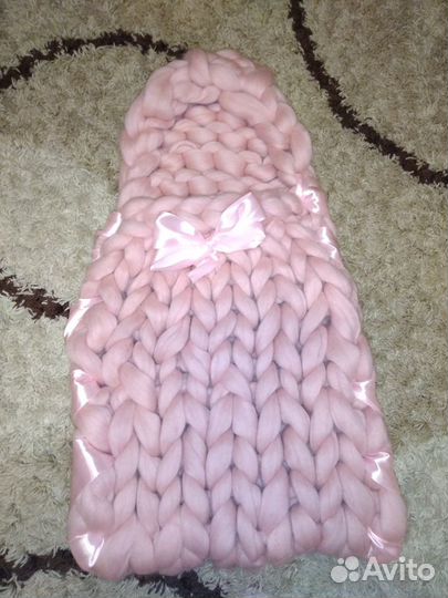 Детский плед и конверт