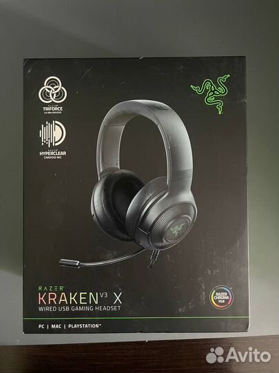 Гарнитура Razer Kraken V3 x Black