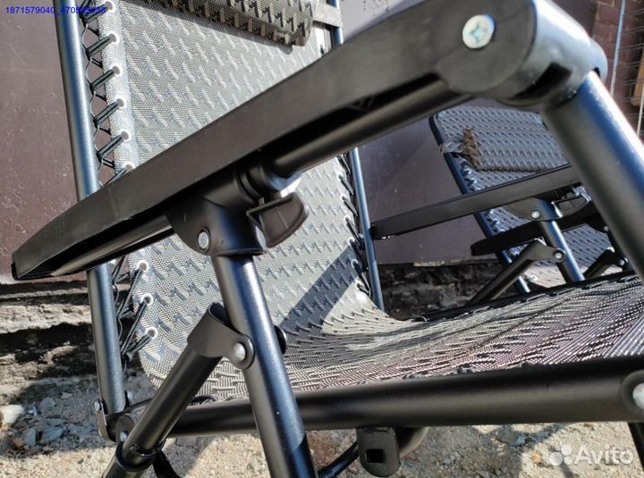 Кресло шезлонг складное (Арт.49417)