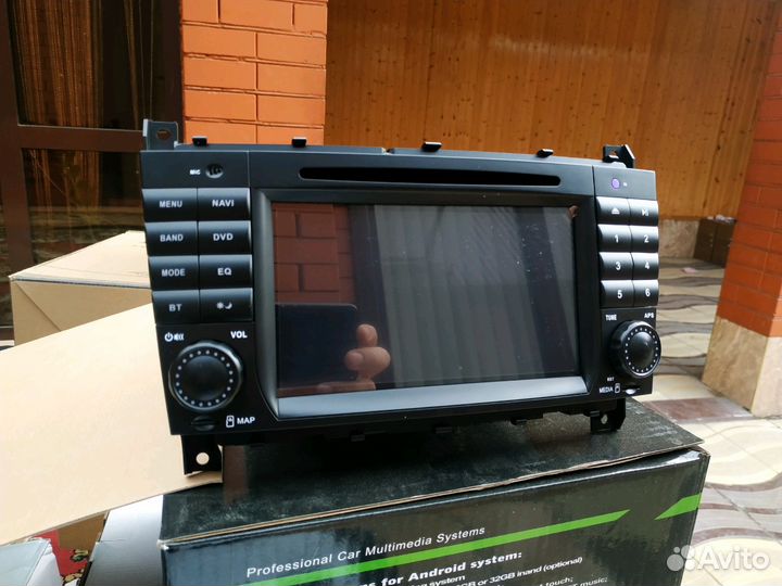 Андроид на Гелик и w203