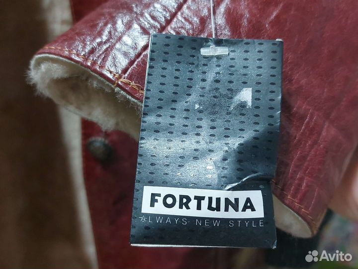 Женская кожаная дубленка42-44