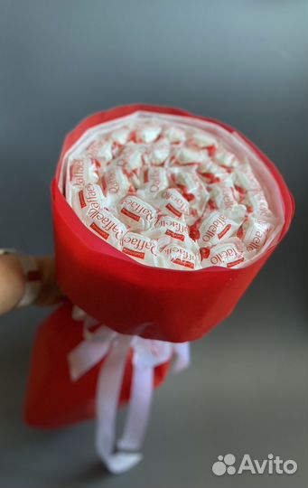 Съедобные букеты из конфет, орех