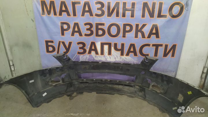 Cadillac srx 2 бампер передний с юбкой