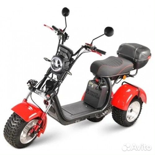 Электроскутер white siberia trike ikra 5000W