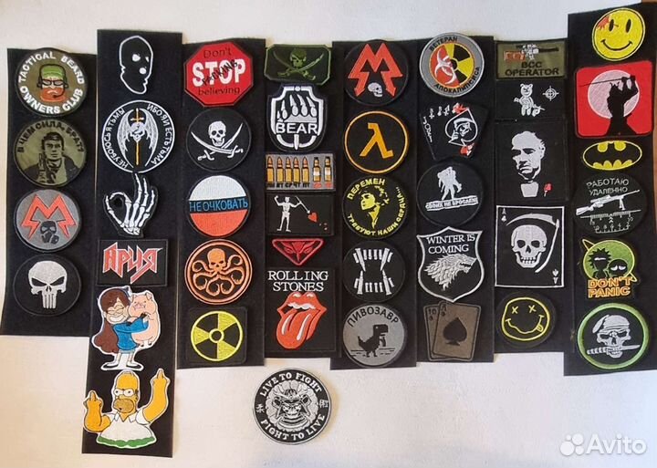 Нашивки шевроны