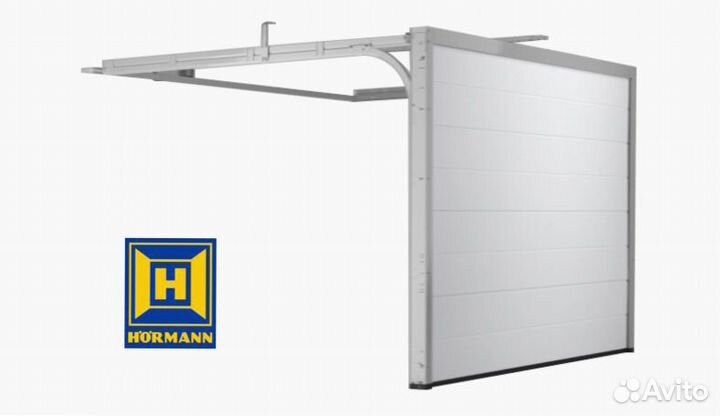 Секционные ворота Hormann (Херман) 2,75 на 2,124