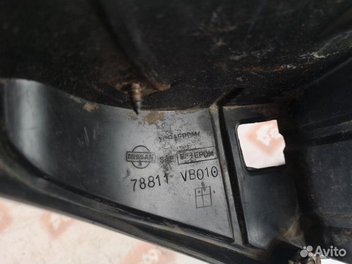 Брызговик задний правый Nissan Patrol Y61 RD28TI